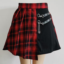 Load image into Gallery viewer, Plaid Pleated Skirt