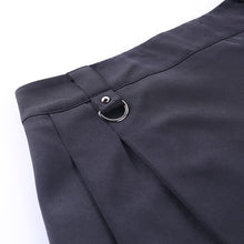 Load image into Gallery viewer, Black High Waist Skirt