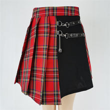 Load image into Gallery viewer, Plaid Pleated Skirt