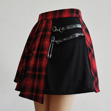 Load image into Gallery viewer, Plaid Pleated Skirt