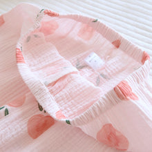 Load image into Gallery viewer, Cute Strawberry Crepe Pyjama Set