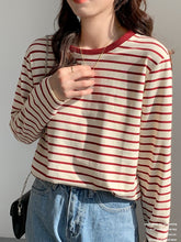 Load image into Gallery viewer, Striped Long Sleeve T-Shirt