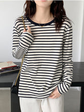 Load image into Gallery viewer, Striped Long Sleeve T-Shirt