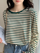 Load image into Gallery viewer, Striped Long Sleeve T-Shirt