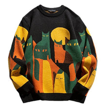 Load image into Gallery viewer, Oversized Cat Sweater
