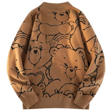 Load image into Gallery viewer, Oversized Cute Bear Sweater
