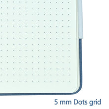 Load image into Gallery viewer, A5 Cloth Cover Dotted Notebook
