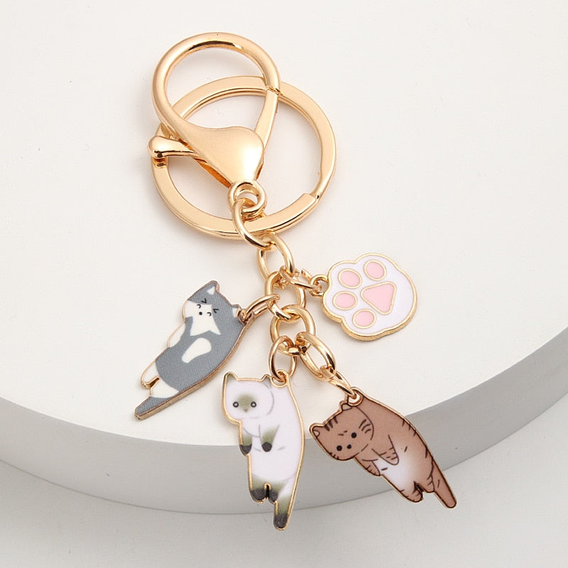 Cat Paw Keychain