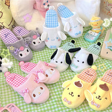 Load image into Gallery viewer, Cute Kawaii Plush Slippers
