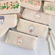 Load image into Gallery viewer, Kawaii Canvas Pencil Case
