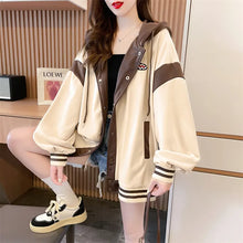 Load image into Gallery viewer, Hooded Retro Cardigan
