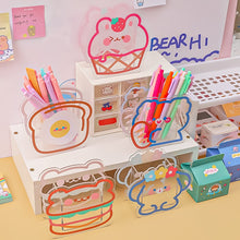 Load image into Gallery viewer, Cute Acrylic Transparent Pen Holder
