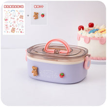 Load image into Gallery viewer, Cute Lunch Bento Box
