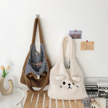 Load image into Gallery viewer, Soft Plush Shoulder  Bag
