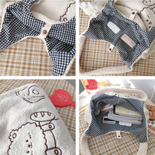 Load image into Gallery viewer, Cute Bear Embroidered Plush Bag
