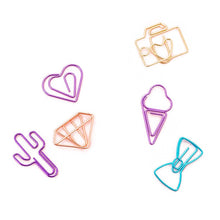 Load image into Gallery viewer, 10 Piece Mini Paper Clip Set
