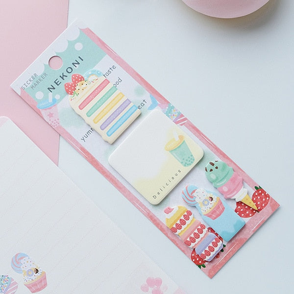 Strawberry Bear Memo Note Pad