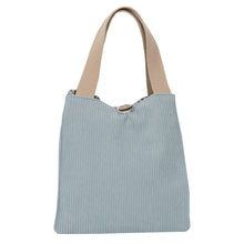 Load image into Gallery viewer, Corduroy Canvas Tote Bag
