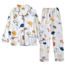 Load image into Gallery viewer, Pretty Kitty Cat Pyjama Set
