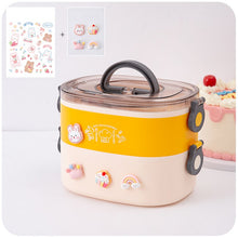 Load image into Gallery viewer, Cute Lunch Bento Box
