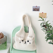 Load image into Gallery viewer, Soft Plush Shoulder  Bag
