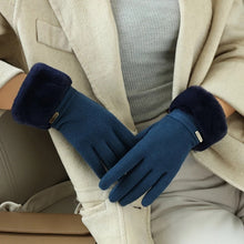 Load image into Gallery viewer, Cashmere Turn Cuff Gloves
