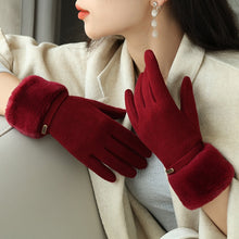 Load image into Gallery viewer, Cashmere Turn Cuff Gloves
