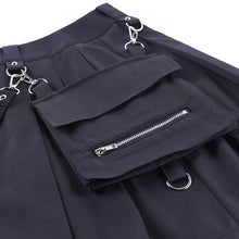 Load image into Gallery viewer, Black High Waist Skirt
