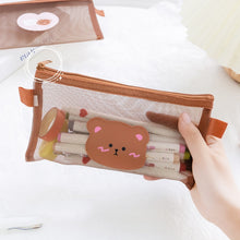 Load image into Gallery viewer, Cute Transparent Pencil Case
