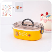 Load image into Gallery viewer, Cute Lunch Bento Box
