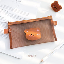 Load image into Gallery viewer, Cute Transparent Pencil Case
