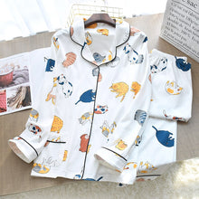 Load image into Gallery viewer, Pretty Kitty Cat Pyjama Set
