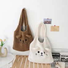 Load image into Gallery viewer, Soft Plush Shoulder  Bag
