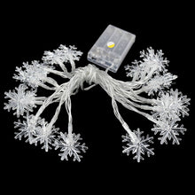 Load image into Gallery viewer, LED Snowflake Hanging Lights
