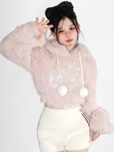 Load image into Gallery viewer, Warm Pink Plush Sweater
