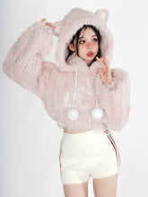 Load image into Gallery viewer, Warm Pink Plush Sweater
