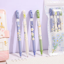 Load image into Gallery viewer, 4 Piece Daisy Gel Pen Set
