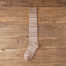 Load image into Gallery viewer, Mori Striped High Leg Socks
