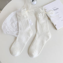 Load image into Gallery viewer, Cute Lace Bow Ruffle Socks
