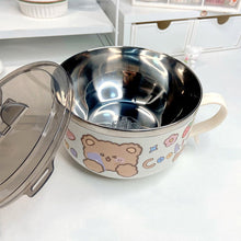 Load image into Gallery viewer, Cute Stainless Steel Noodle Bowl
