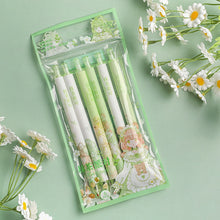 Load image into Gallery viewer, 6 Piece Cute Matcha Girl Gel Pen Set
