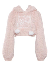 Load image into Gallery viewer, Warm Pink Plush Sweater
