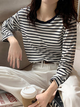 Load image into Gallery viewer, Striped Long Sleeve T-Shirt
