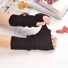 Load image into Gallery viewer, Long Length Fingerless Gloves
