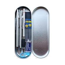 Load image into Gallery viewer, 6 Piece Metal Mechanical Pencil Set, Pen Box &amp; Accessories
