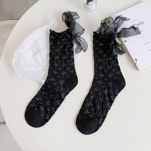 Load image into Gallery viewer, Cute Lace Bow Ruffle Socks
