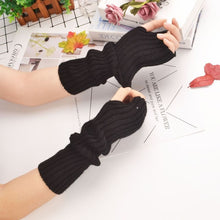 Load image into Gallery viewer, Long Length Fingerless Gloves
