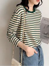 Load image into Gallery viewer, Striped Long Sleeve T-Shirt
