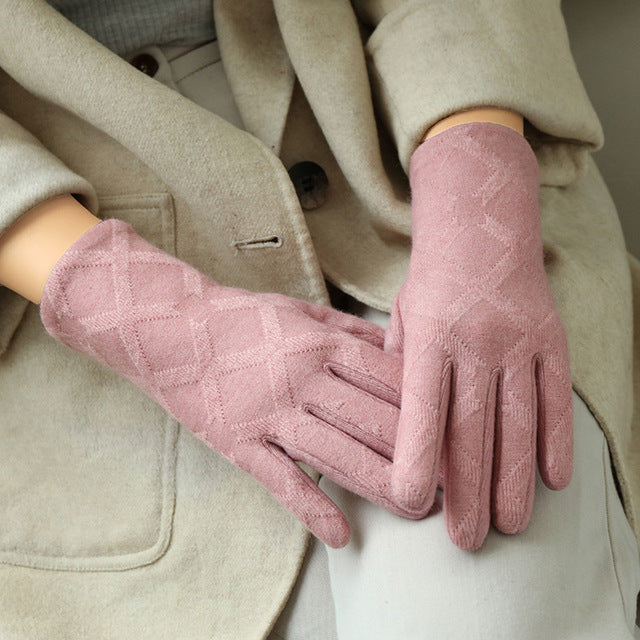 Neutral Cashmere Gloves